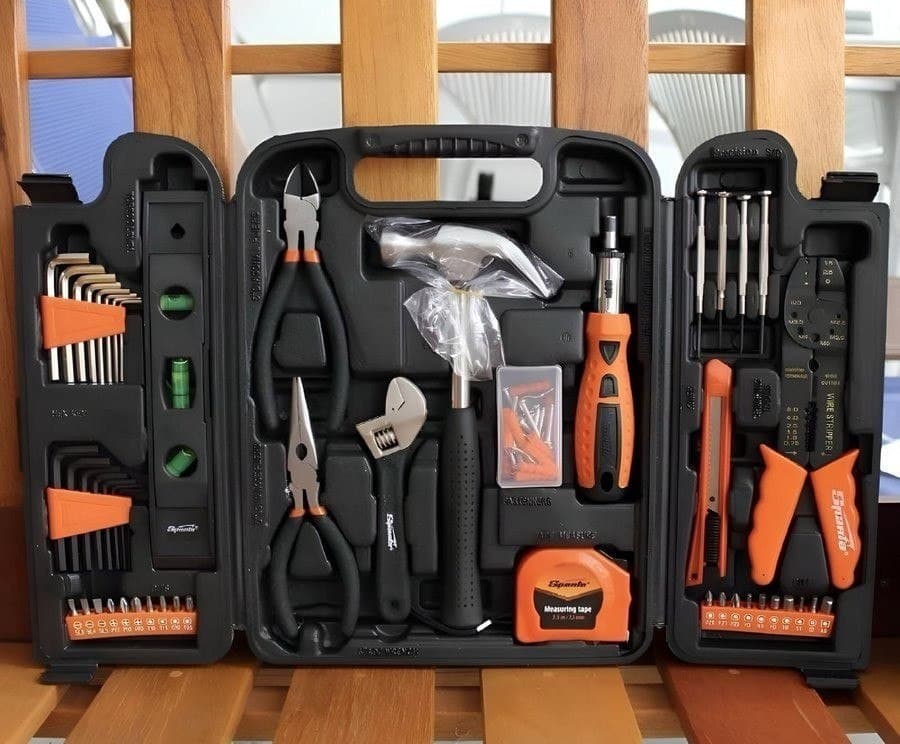 Sparta Kit de Ferramentas com Maleta 129 peças
